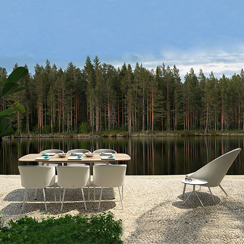 ZUPY Extension Table & Chair