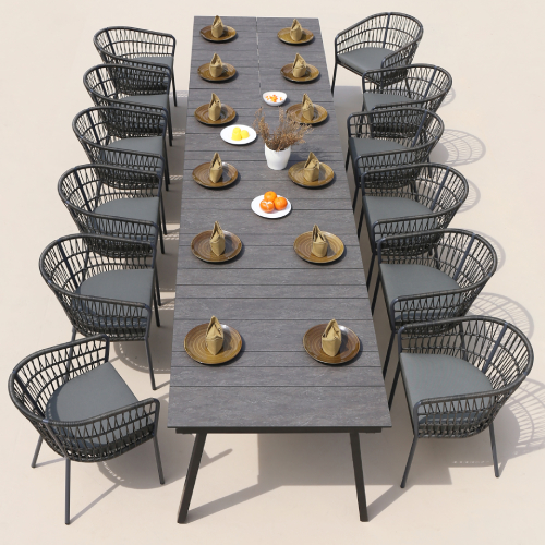 MAXXIMUS Extension Table & BONO Dining Chair