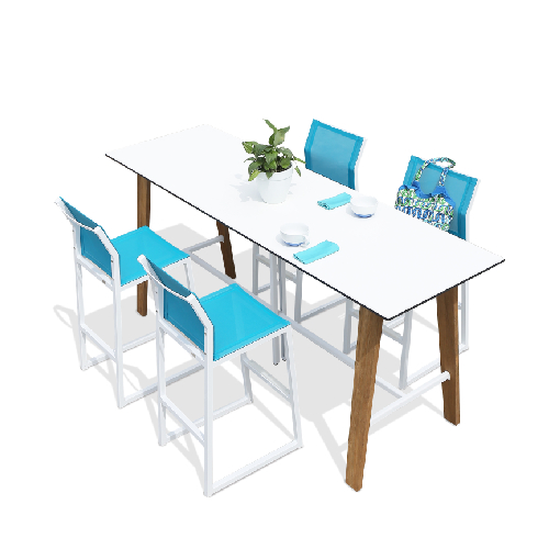 SATO Bar Table & ALLUX Bar Chair