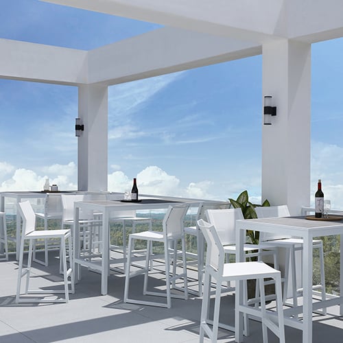 ALLUX Bar Chair & Bar Table