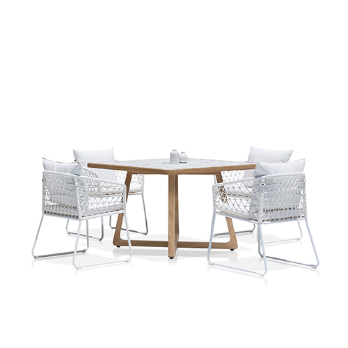 ESTATE Dining Table HPL & OHANA Dining Chair Mood