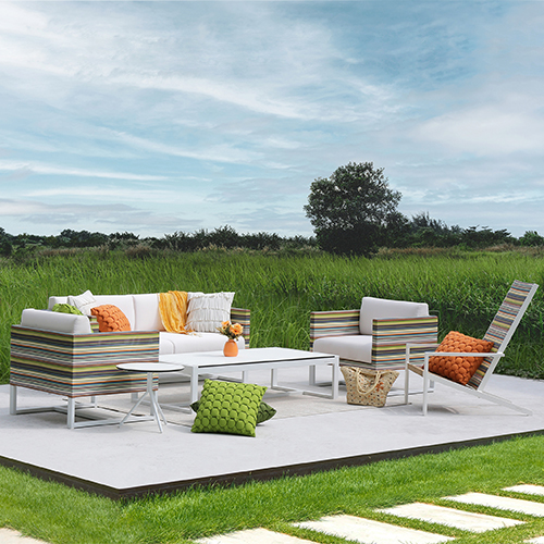 STRIPE Sofa 1 Seater 2 Seater & BONDI Adirondack