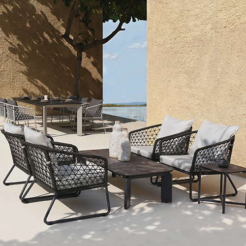 TITAN Coffee Table Side Table & OHANA Lounge Chair