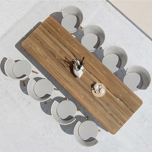 TITAN Dining Table Teak & DAISY MAE Dining Chair