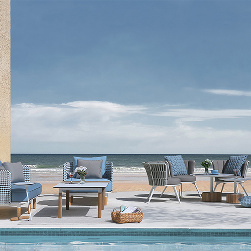 DAISY MAE Sofas & DAISY RAE Chat Chair Alu Legs