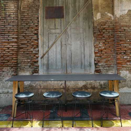 MATCH Counter Stool & SATO Communal Table