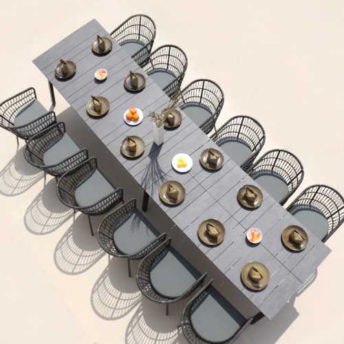 MAXXIMUS Extension Table & BONO Dining Chair