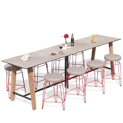 MATCH Counter Stool & SATO Communal Table