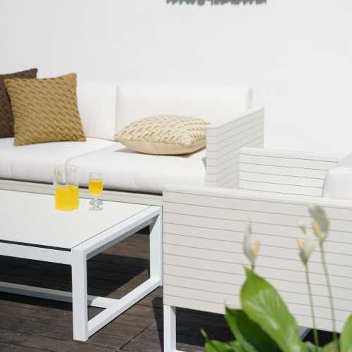MONO Sofa 1-Seater, 2-Seater & Long Table