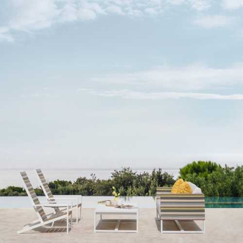 STRIPE Sofa 2 Seater & BONDI Adirondack