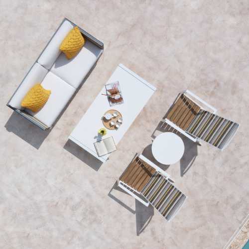 STRIPE Sofa 2 Seater & BONDI Adirondack