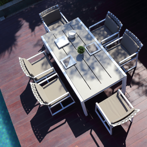 BAIA Extension Table & EKKA Chair