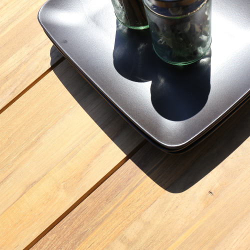 BAIA Extension Table Teak Detail