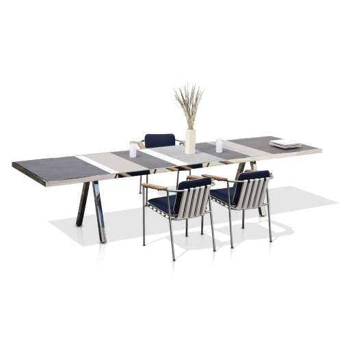 ALBATROSS Table Rectangular & Dining Chair Mood