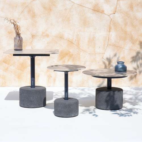 MAMAGREEN GLYPH Low Tables, Square Tea Table Sintered Stone