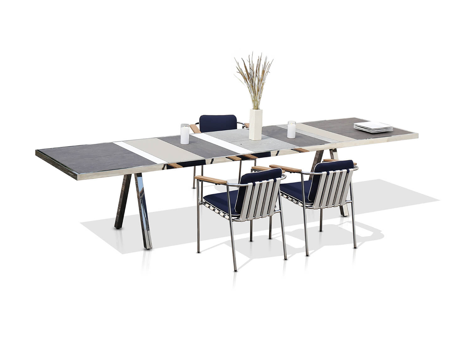 ALBATROSS Table Rectangular and Chairs 2_med