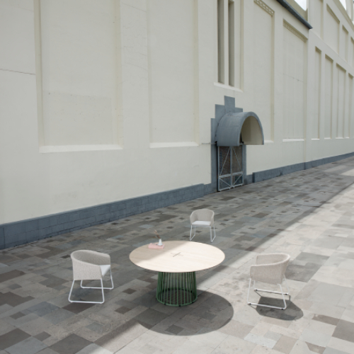 CAGE Dining Table_SHELL Armchair